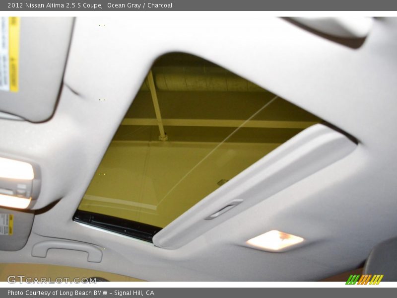 Ocean Gray / Charcoal 2012 Nissan Altima 2.5 S Coupe