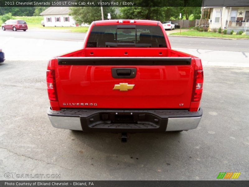 Victory Red / Ebony 2013 Chevrolet Silverado 1500 LT Crew Cab 4x4