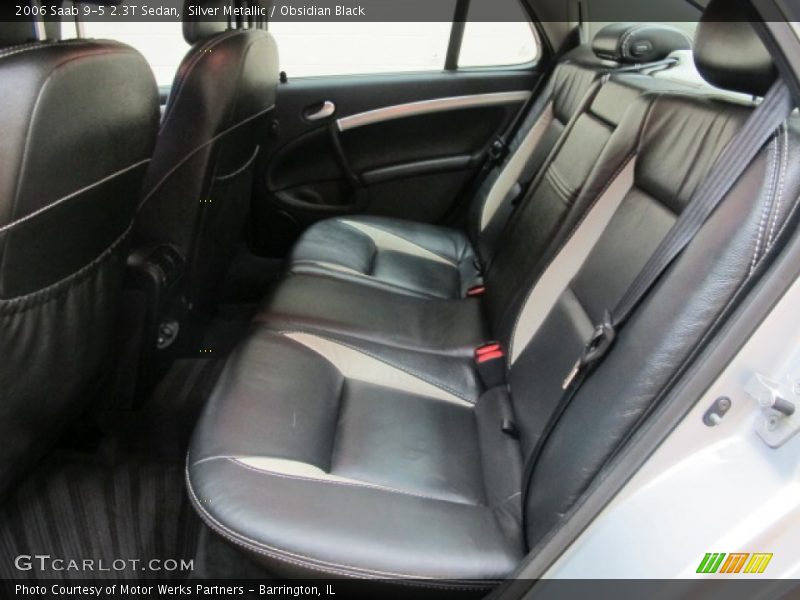 Silver Metallic / Obsidian Black 2006 Saab 9-5 2.3T Sedan