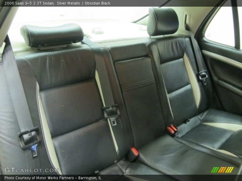 Silver Metallic / Obsidian Black 2006 Saab 9-5 2.3T Sedan