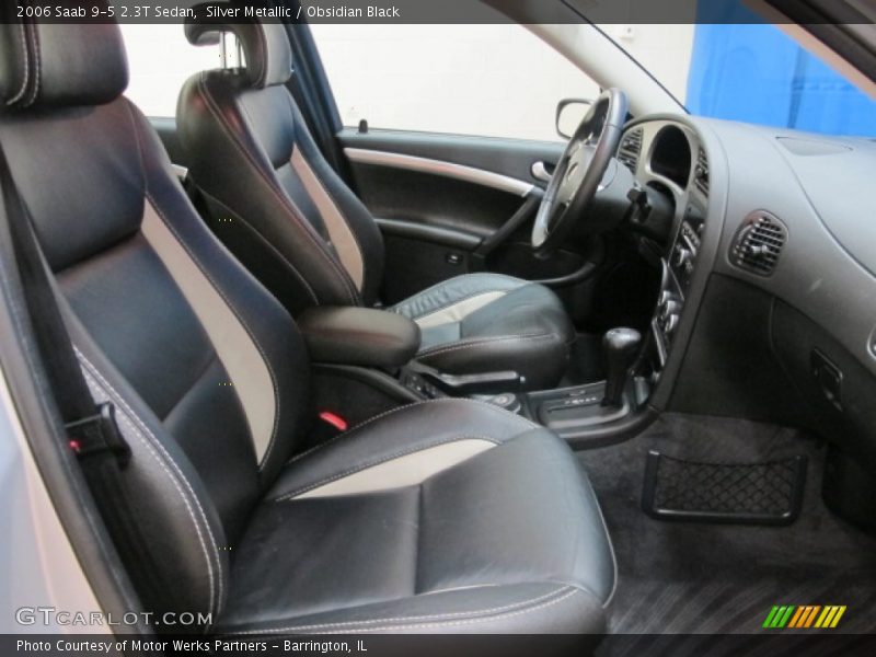 Silver Metallic / Obsidian Black 2006 Saab 9-5 2.3T Sedan