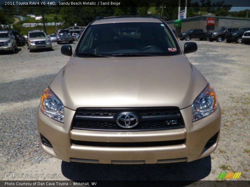 Sandy Beach Metallic / Sand Beige 2011 Toyota RAV4 V6 4WD