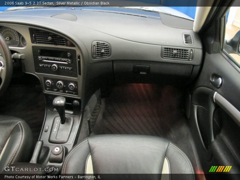 Silver Metallic / Obsidian Black 2006 Saab 9-5 2.3T Sedan