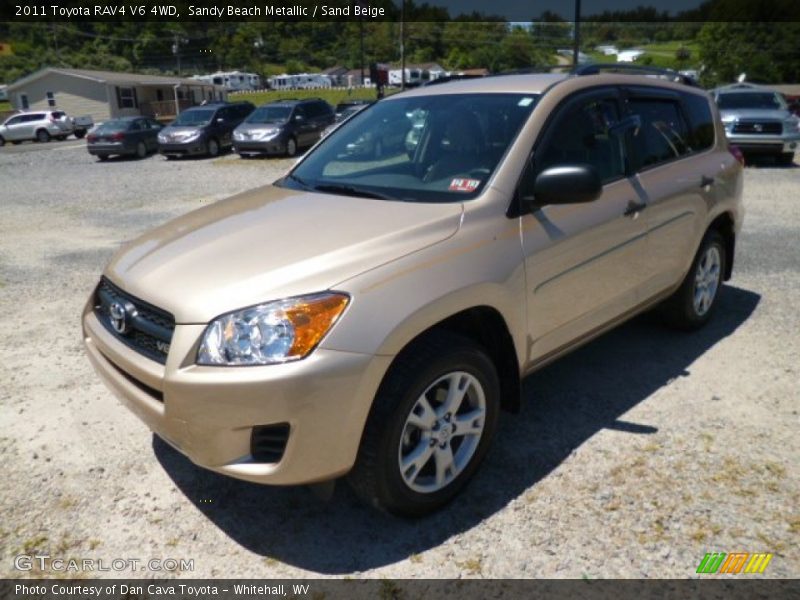 Sandy Beach Metallic / Sand Beige 2011 Toyota RAV4 V6 4WD