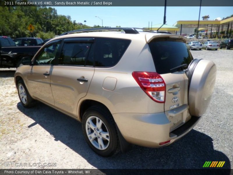 Sandy Beach Metallic / Sand Beige 2011 Toyota RAV4 V6 4WD