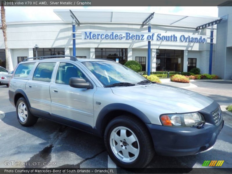 Silver Metallic / Graphite 2001 Volvo V70 XC AWD