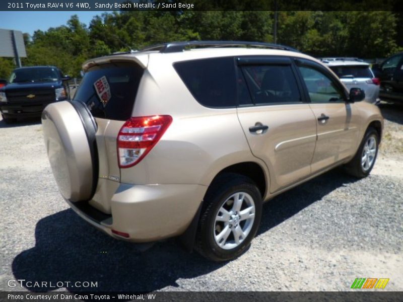 Sandy Beach Metallic / Sand Beige 2011 Toyota RAV4 V6 4WD
