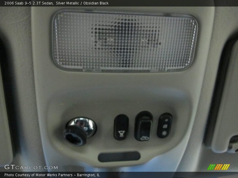 Silver Metallic / Obsidian Black 2006 Saab 9-5 2.3T Sedan