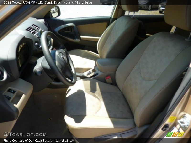 Sandy Beach Metallic / Sand Beige 2011 Toyota RAV4 V6 4WD
