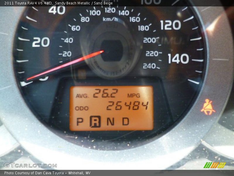 Sandy Beach Metallic / Sand Beige 2011 Toyota RAV4 V6 4WD