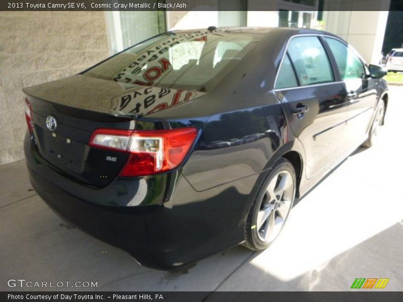 Cosmic Gray Metallic / Black/Ash 2013 Toyota Camry SE V6