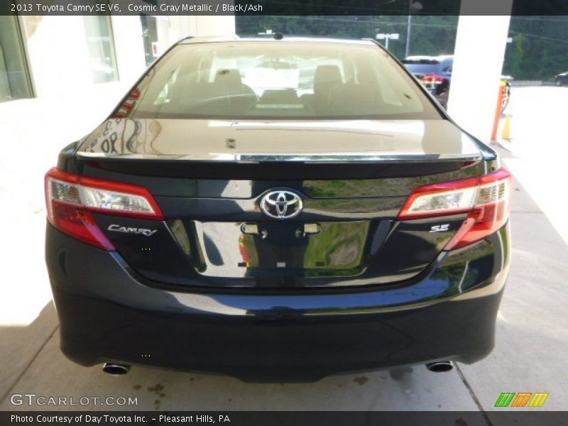 Cosmic Gray Metallic / Black/Ash 2013 Toyota Camry SE V6