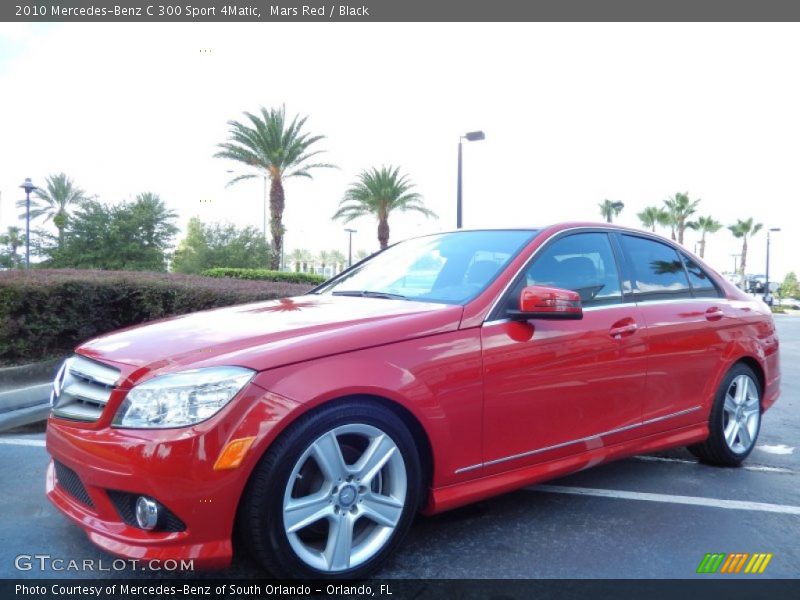 Front 3/4 View of 2010 C 300 Sport 4Matic