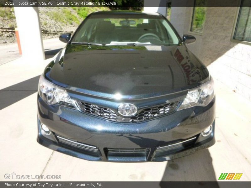 Cosmic Gray Metallic / Black/Ash 2013 Toyota Camry SE V6