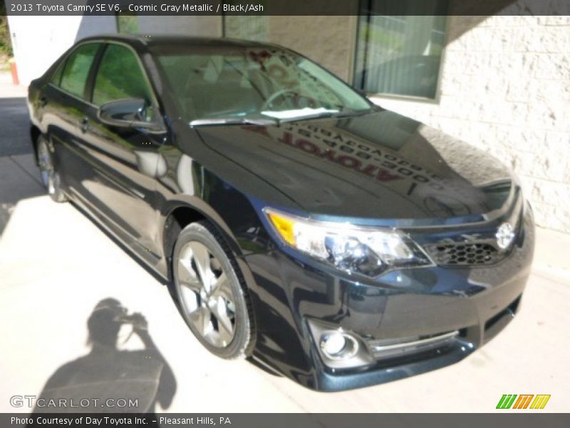 Cosmic Gray Metallic / Black/Ash 2013 Toyota Camry SE V6