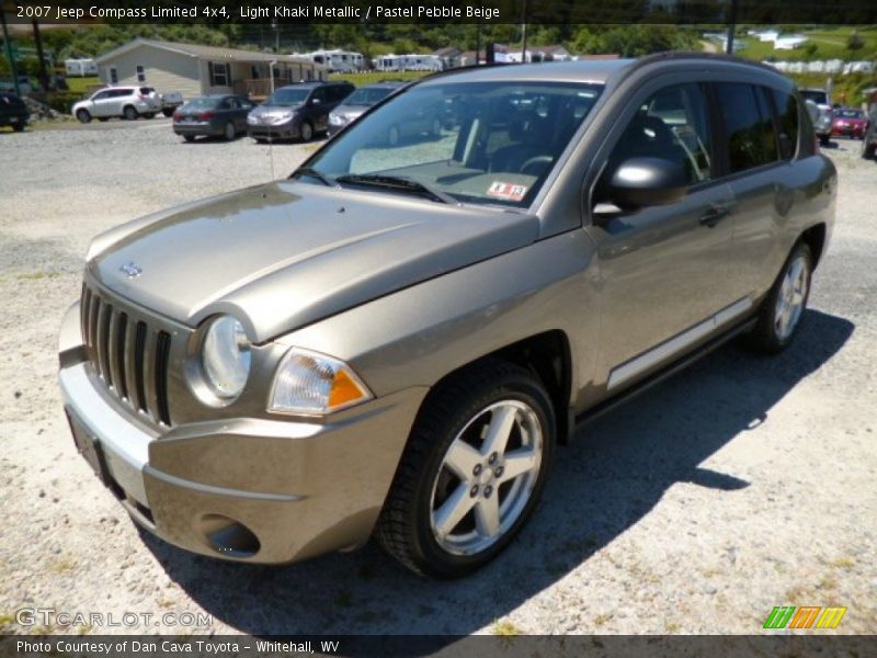 Light Khaki Metallic / Pastel Pebble Beige 2007 Jeep Compass Limited 4x4
