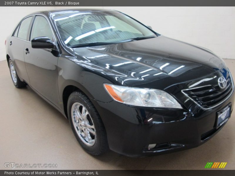 Black / Bisque 2007 Toyota Camry XLE V6