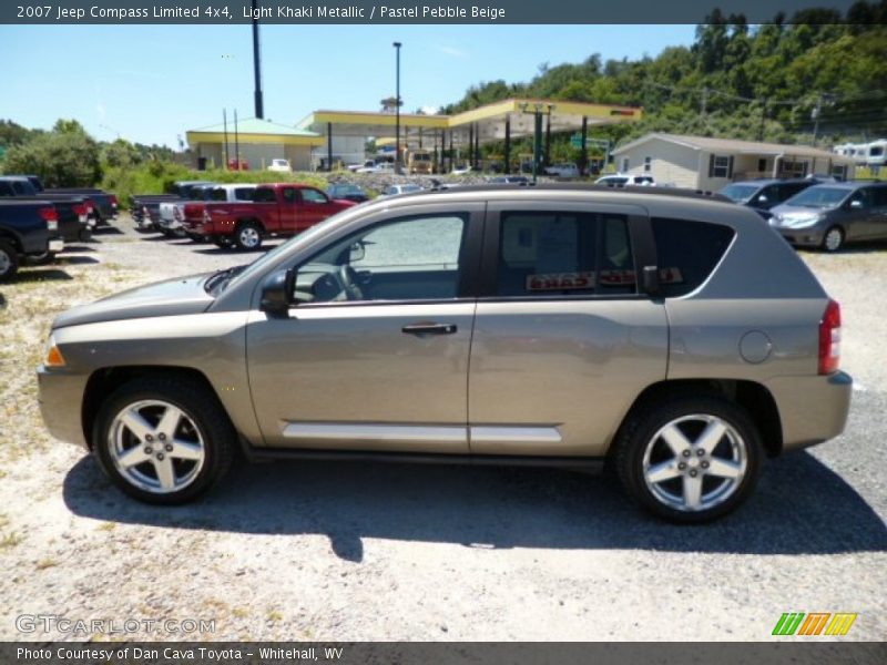 Light Khaki Metallic / Pastel Pebble Beige 2007 Jeep Compass Limited 4x4