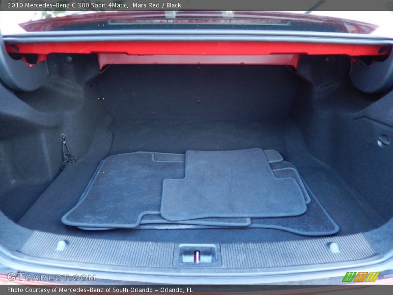  2010 C 300 Sport 4Matic Trunk