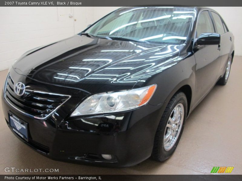 Black / Bisque 2007 Toyota Camry XLE V6