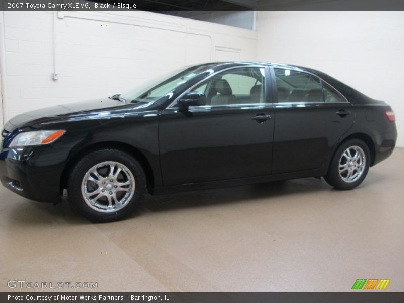 Black / Bisque 2007 Toyota Camry XLE V6