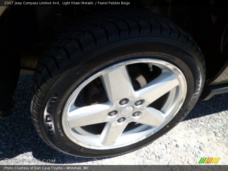 Light Khaki Metallic / Pastel Pebble Beige 2007 Jeep Compass Limited 4x4