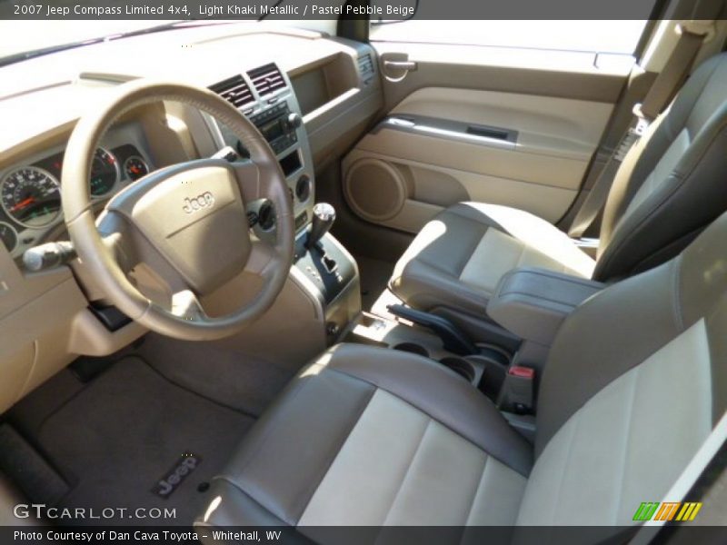 Light Khaki Metallic / Pastel Pebble Beige 2007 Jeep Compass Limited 4x4