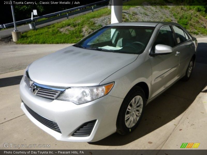 Classic Silver Metallic / Ash 2013 Toyota Camry L