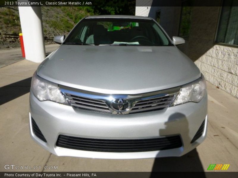 Classic Silver Metallic / Ash 2013 Toyota Camry L