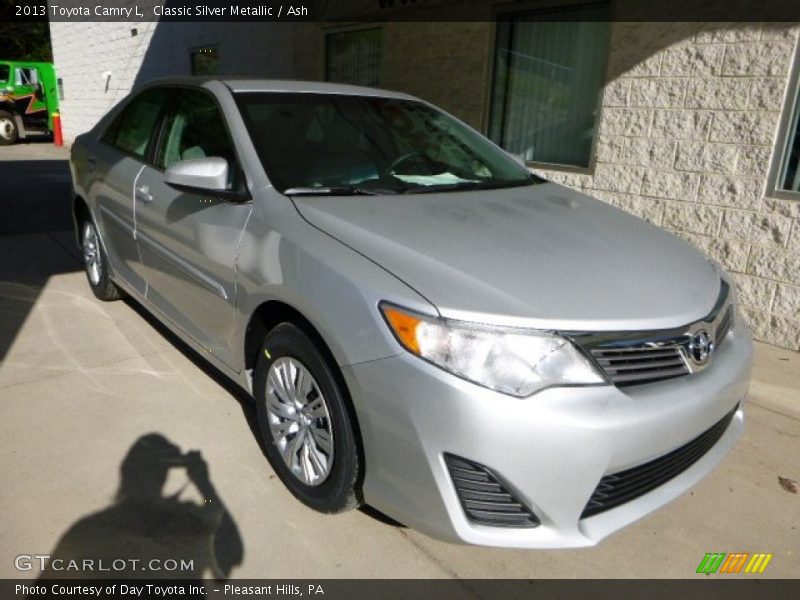 Classic Silver Metallic / Ash 2013 Toyota Camry L