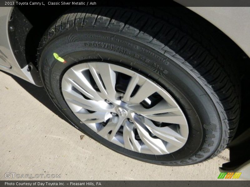 Classic Silver Metallic / Ash 2013 Toyota Camry L