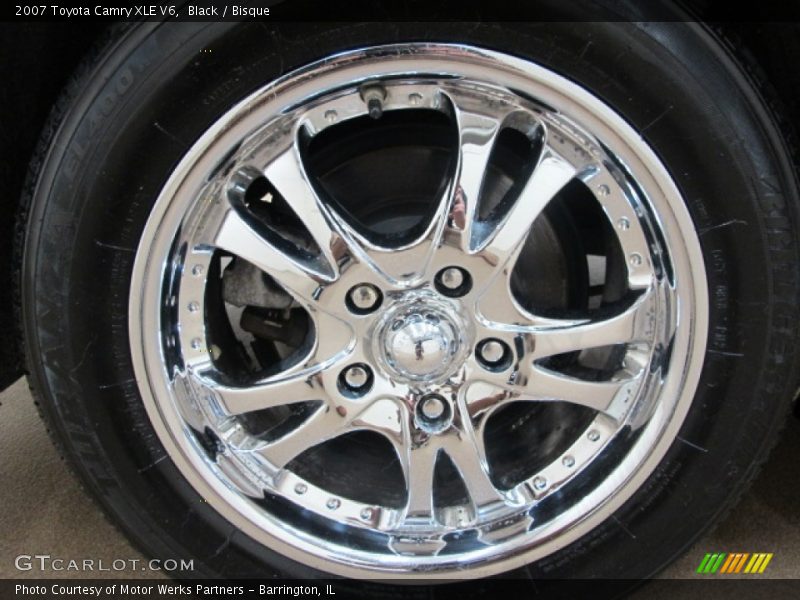 Black / Bisque 2007 Toyota Camry XLE V6