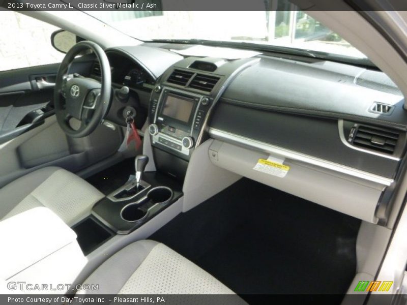 Classic Silver Metallic / Ash 2013 Toyota Camry L