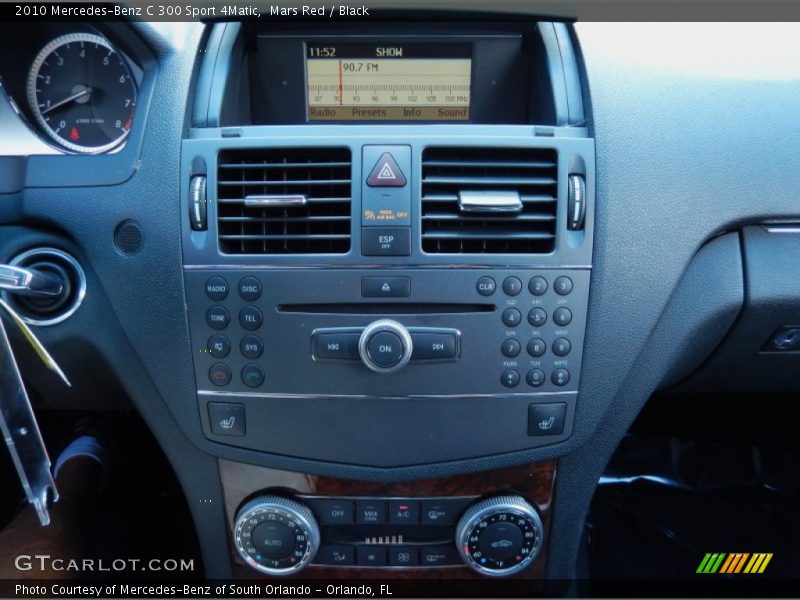 Controls of 2010 C 300 Sport 4Matic