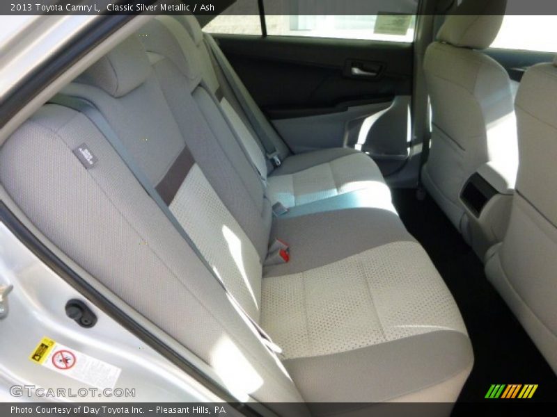 Classic Silver Metallic / Ash 2013 Toyota Camry L