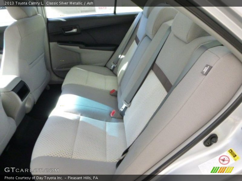 Classic Silver Metallic / Ash 2013 Toyota Camry L