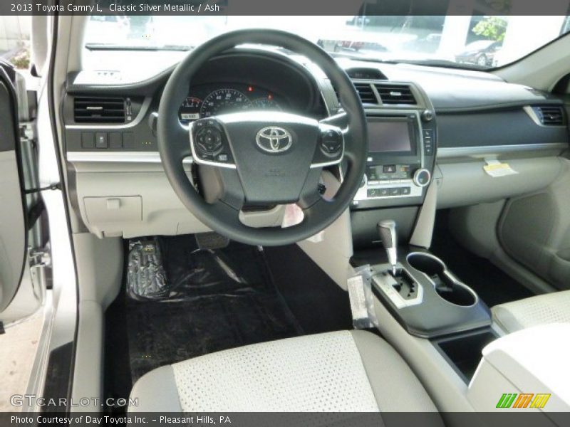 Classic Silver Metallic / Ash 2013 Toyota Camry L