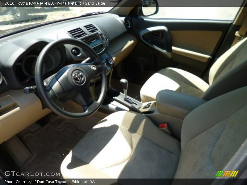 Pyrite Metallic / Sand Beige 2010 Toyota RAV4 I4 4WD