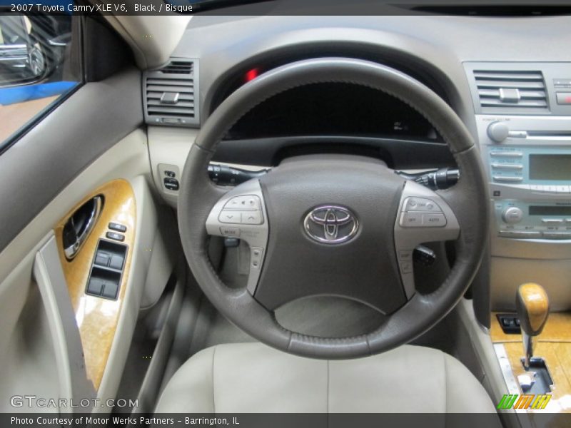Black / Bisque 2007 Toyota Camry XLE V6