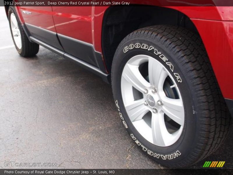 Deep Cherry Red Crystal Pearl / Dark Slate Gray 2012 Jeep Patriot Sport