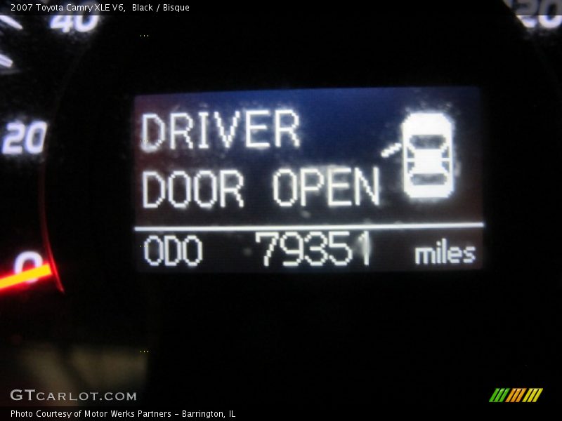 Black / Bisque 2007 Toyota Camry XLE V6