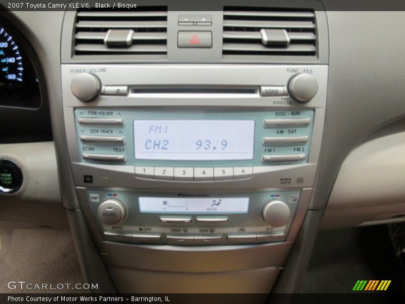 Black / Bisque 2007 Toyota Camry XLE V6