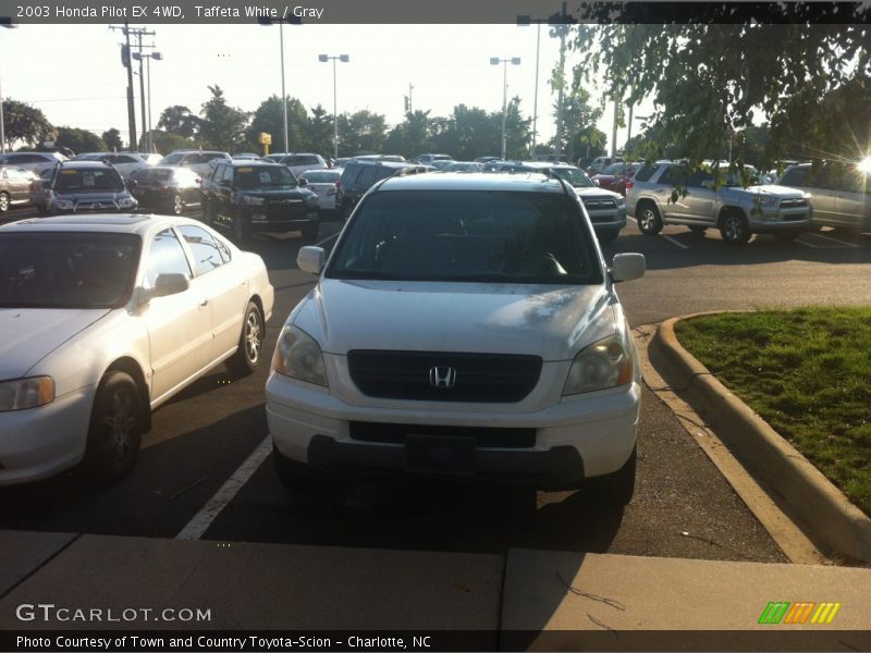 Taffeta White / Gray 2003 Honda Pilot EX 4WD