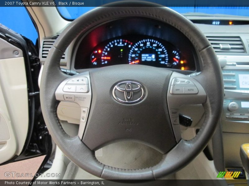 Black / Bisque 2007 Toyota Camry XLE V6