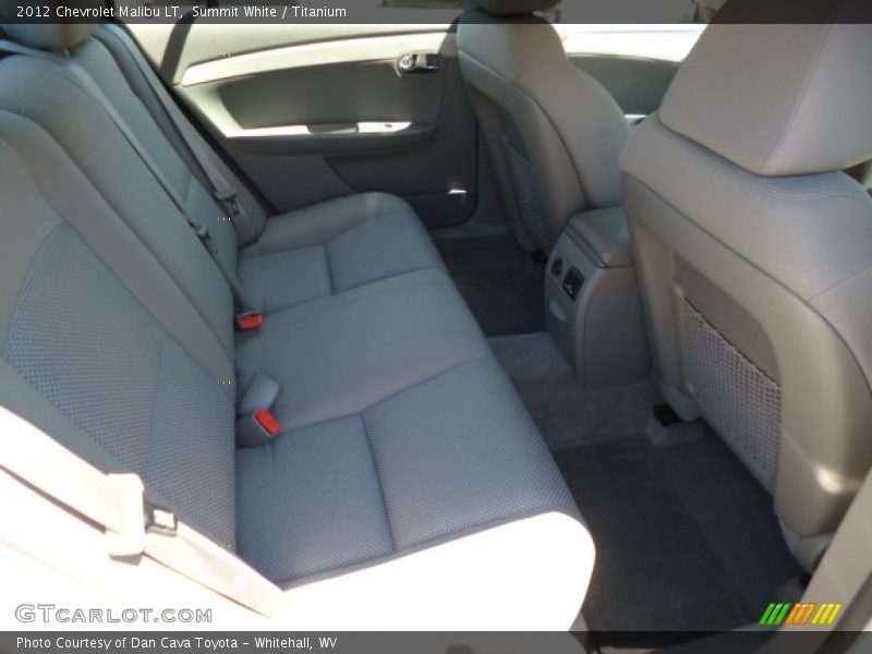 Summit White / Titanium 2012 Chevrolet Malibu LT
