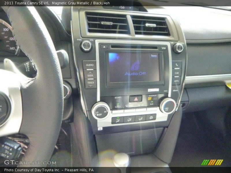 Magnetic Gray Metallic / Black/Ash 2013 Toyota Camry SE V6