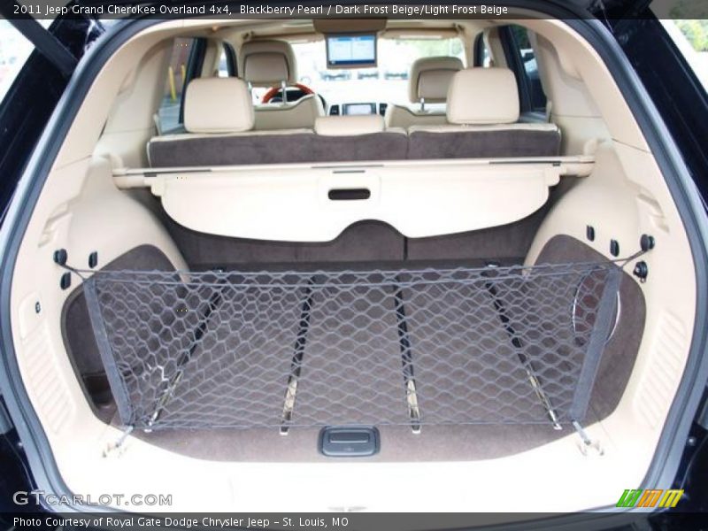 Blackberry Pearl / Dark Frost Beige/Light Frost Beige 2011 Jeep Grand Cherokee Overland 4x4