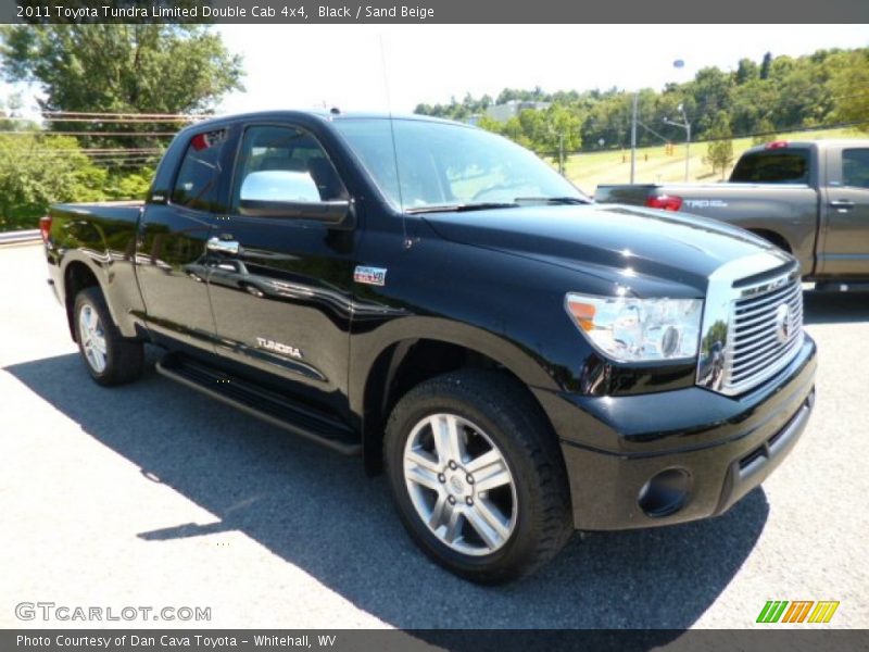 Black / Sand Beige 2011 Toyota Tundra Limited Double Cab 4x4