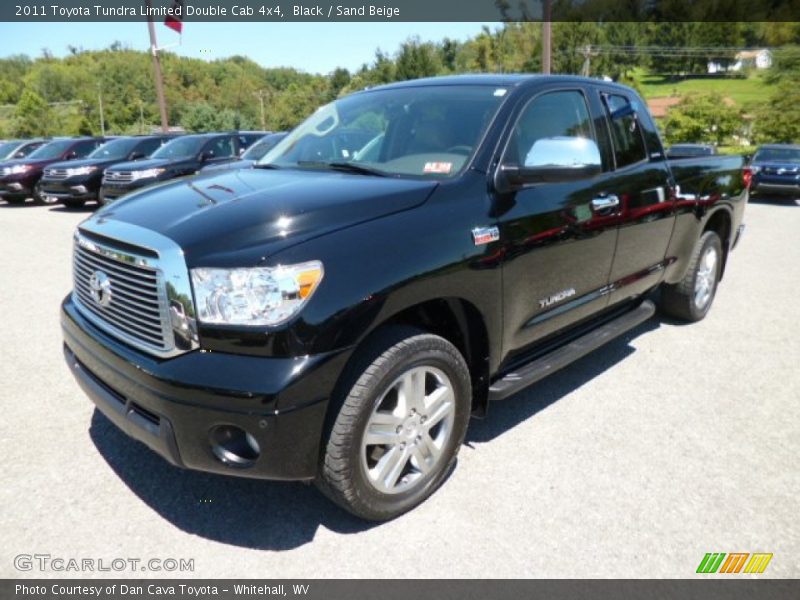 Black / Sand Beige 2011 Toyota Tundra Limited Double Cab 4x4