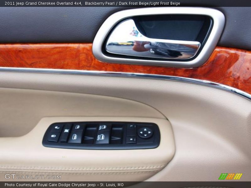 Blackberry Pearl / Dark Frost Beige/Light Frost Beige 2011 Jeep Grand Cherokee Overland 4x4